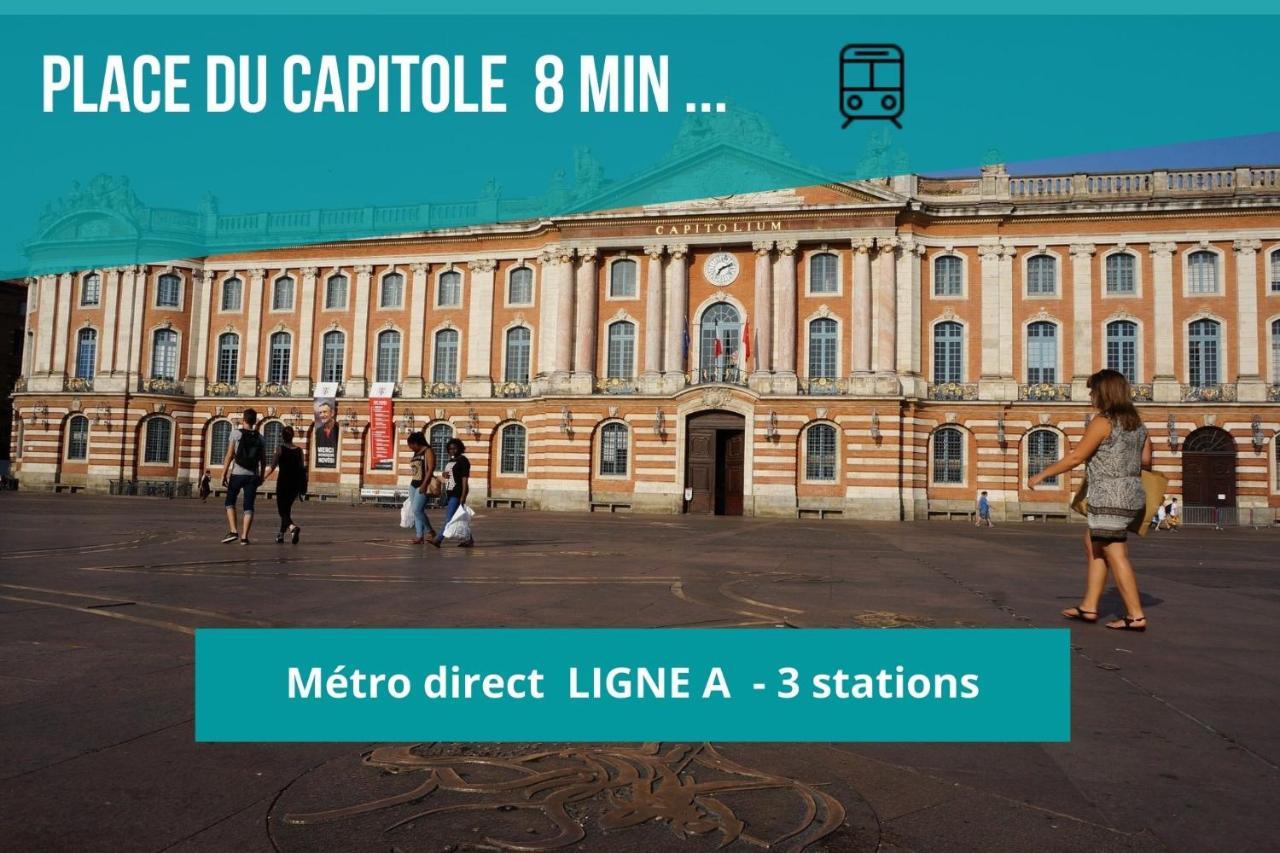Le Jolimont - Toulousecozyflat Centre - Terrasse - Parking - Metro Apartment