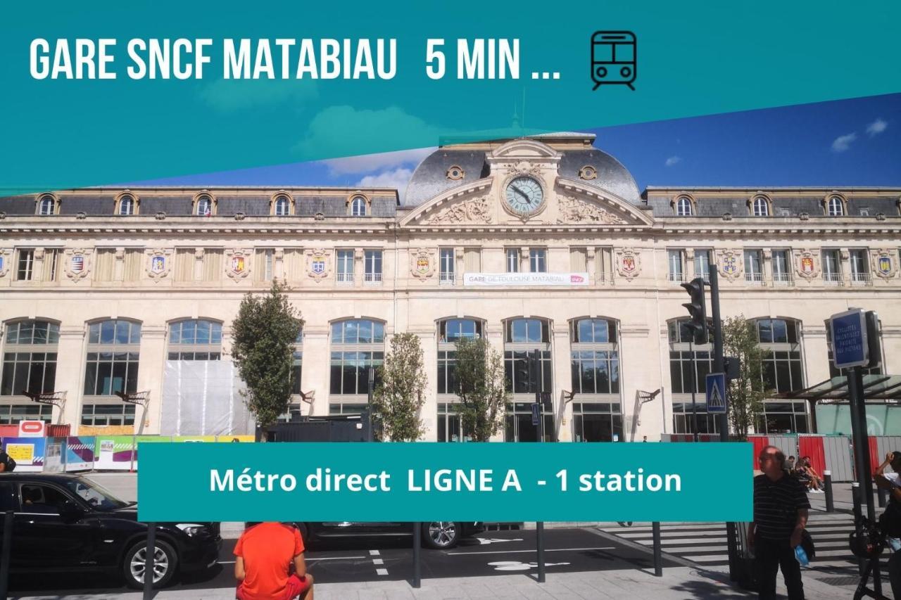 Le Jolimont - Toulousecozyflat Centre - Terrasse - Parking - Metro Toulouse